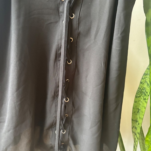 Torrid Lace-up Georgette Swing Cami - Picture 2 of 8